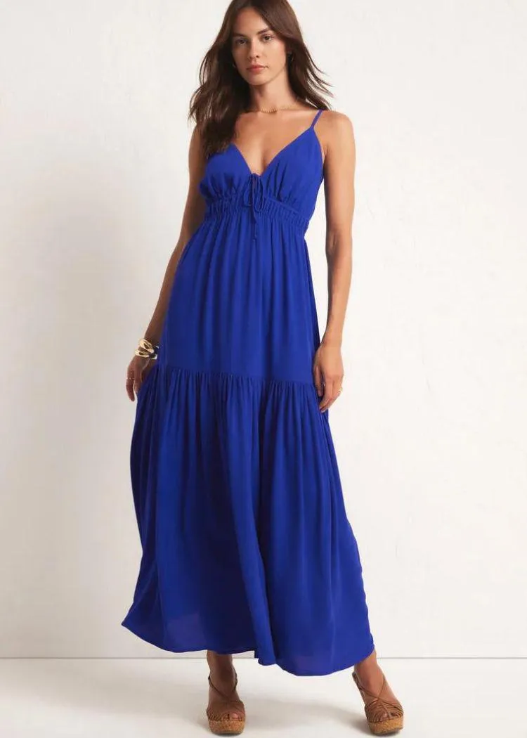 Z Supply Lisbon Maxi Dress - Palace Blue