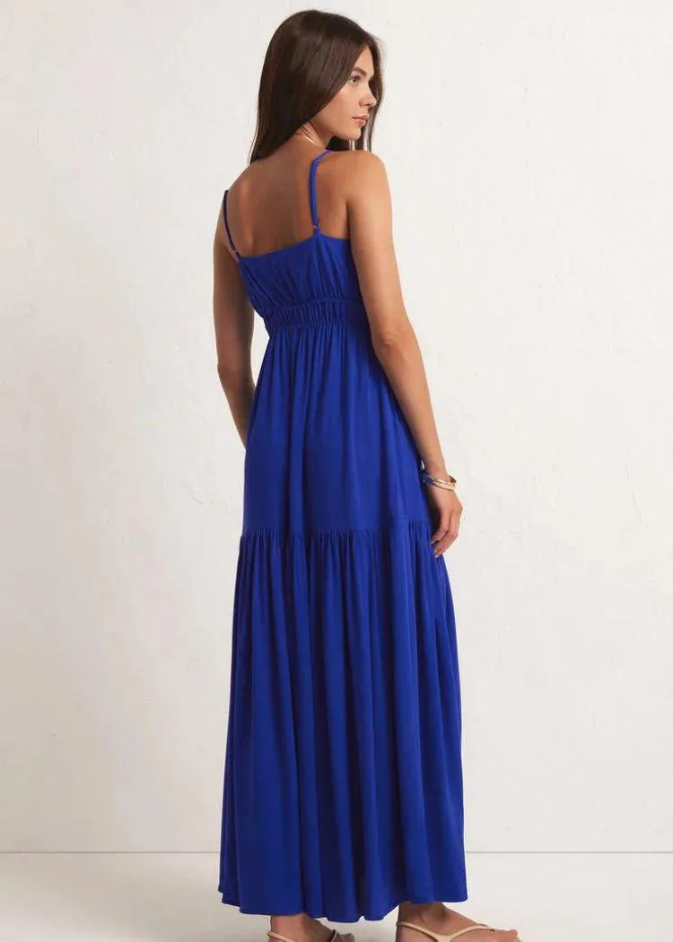 Z Supply Lisbon Maxi Dress - Palace Blue