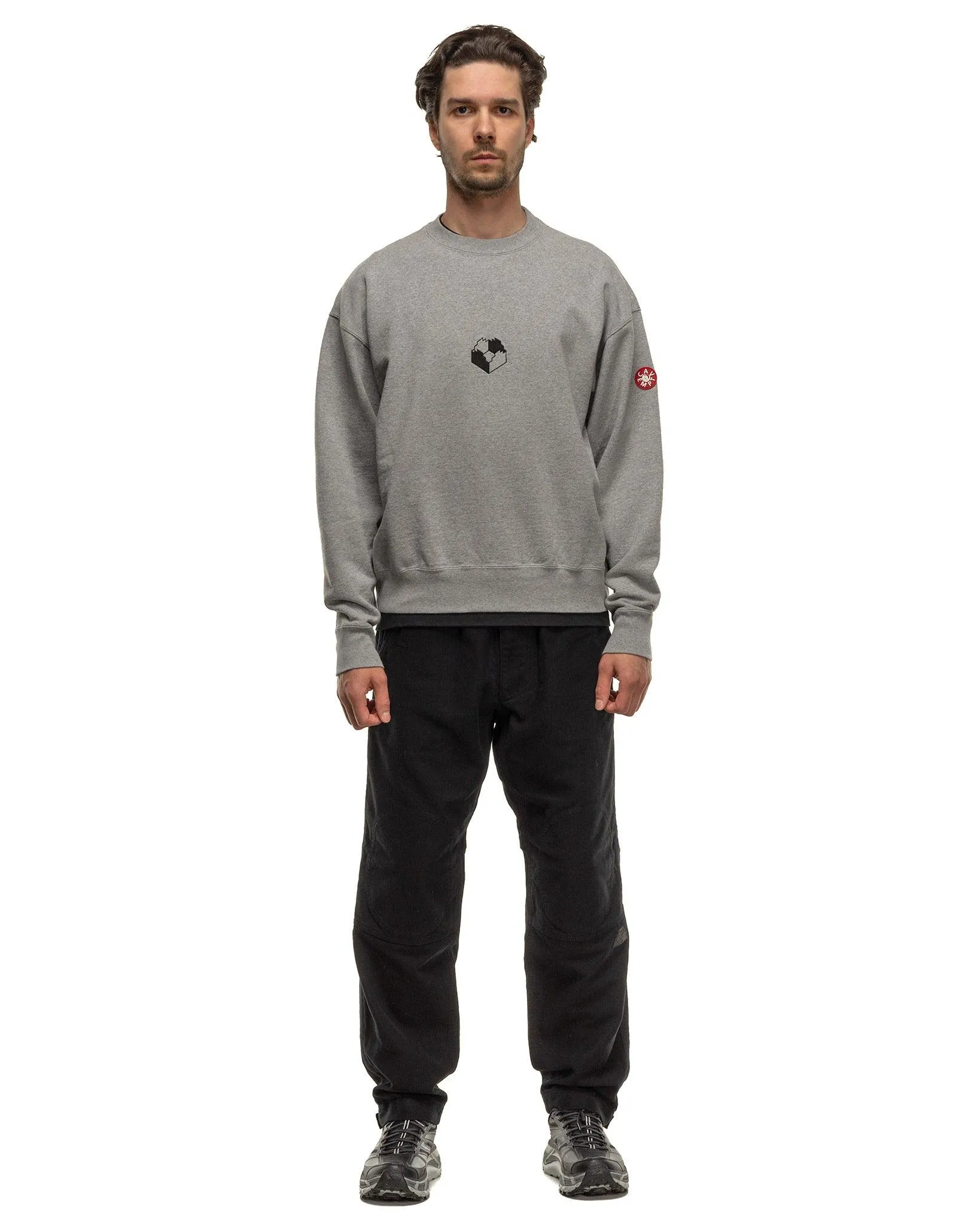 Zig Model Crew Neck Grey