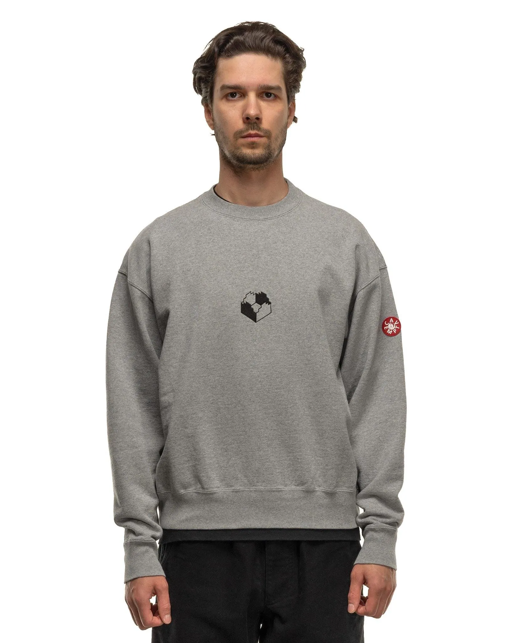 Zig Model Crew Neck Grey